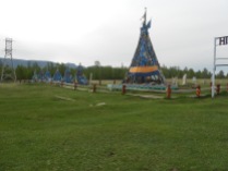1. These were 13 massive shamanic shrines lined up in the middle of nowhere.